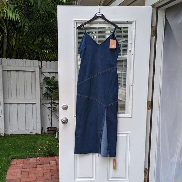 Reformation Dresses & Skirts - Reformation Jeans Denim Blue Midi Dress